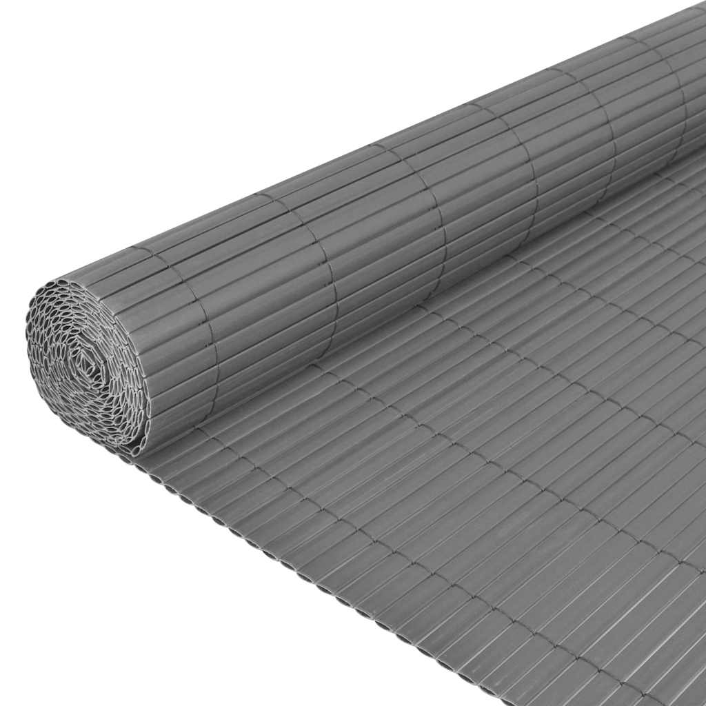 Garden Fence Grey 150 x 300 cm PVC