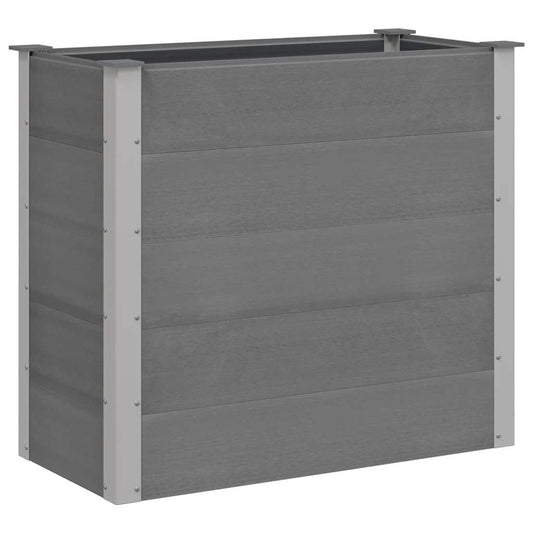 Raised Bed | Grey | Wood-plastic composite, Aluminium | 100x50x91 cm Raised Bed | Grey | Wood-plastic composite, Aluminium | 100x50x91 cm