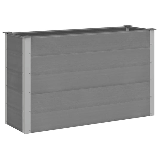 Garden Raised Bed | Grey | Wood-plastic composite | 150x50x91 cm Garden Raised Bed | Grey | Wood-plastic composite | 150x50x91 cm