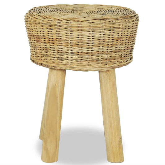 Stool | Natural | Natural Rattan, Solid Teak | Standard | Durable Stool | Natural | Natural Rattan, Solid Teak | Standard | Durable