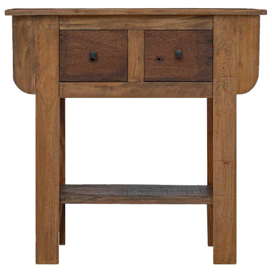 Console Table Mixed Recycled Wood 80x35x80 cm Console Table Mixed Recycled Wood 80x35x80 cm