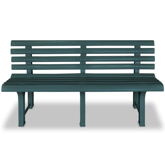 Garden Bench | Green | Plastic | Medium | Durable | Garden Bench Garden Bench | Green | Plastic | Medium | Durable | Garden Bench