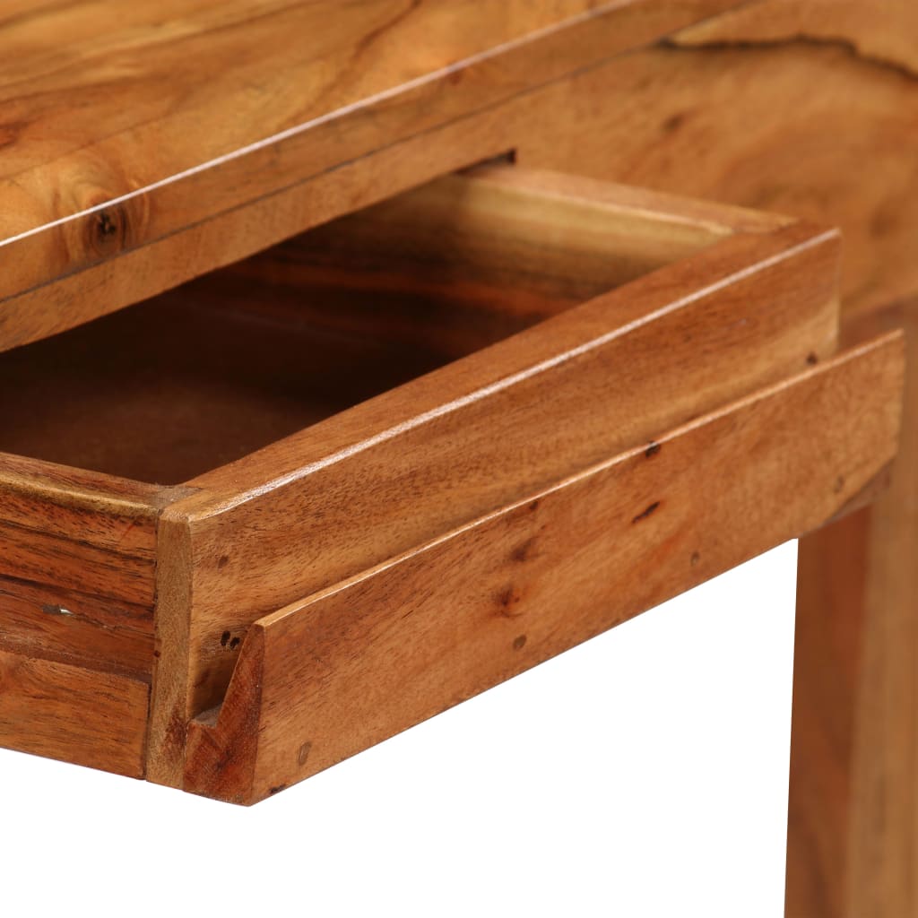 244959 vidaXL Writing Desk with Drawers Solid Wood 88x50x90 cm