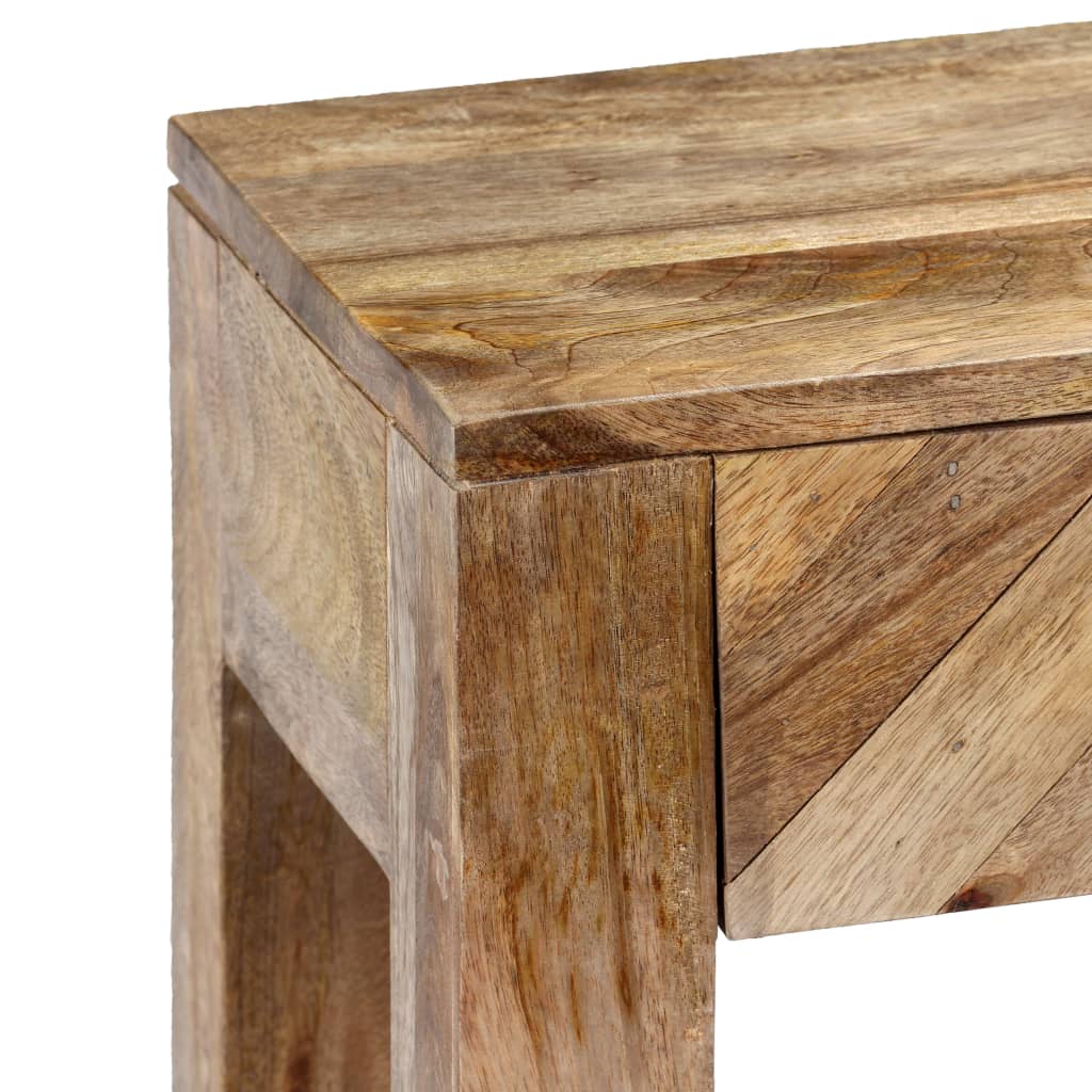 244969 vidaXL Console Table Solid Mango Wood 118x30x80 cm
