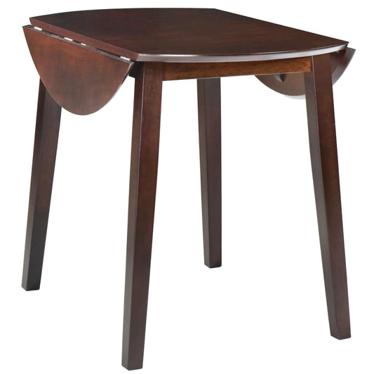 Dining Table | Brown | MDF and sanded rubberwood with an oil finish Dining Table | Brown | MDF and sanded rubberwood with an oil finish
