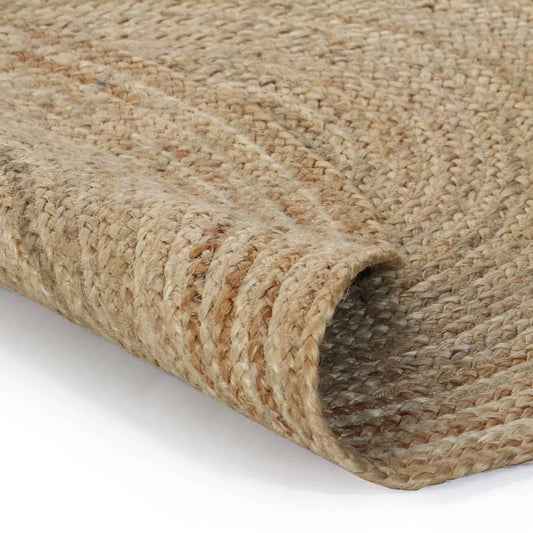Area Rug Braided Jute 150 cm Round Area Rug Braided Jute 150 cm Round