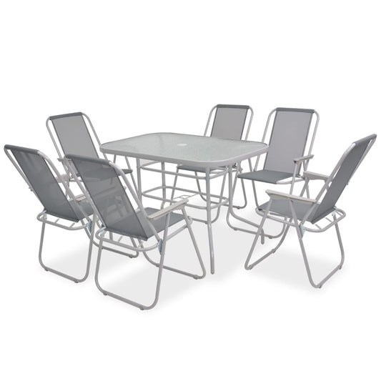 Outdoor Dining Set | Grey Outdoor Dining Set | Grey