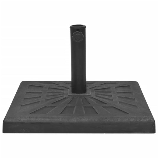 Parasol Base Resin Square Black 19 kg Parasol Base Resin Square Black 19 kg