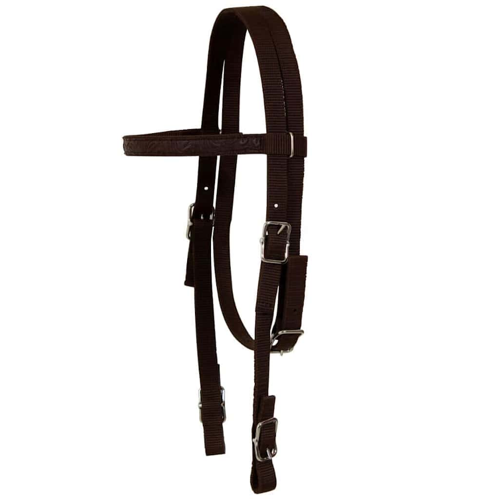 91350 vidaXL Western Saddle, Headstall&Breast Collar Real Leather 12" Brown