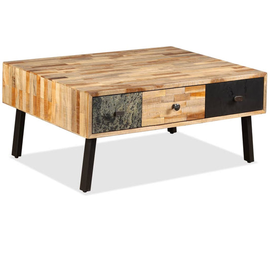 Coffee Table Solid Reclaimed Teak 90x65x40 cm Coffee Table Solid Reclaimed Teak 90x65x40 cm