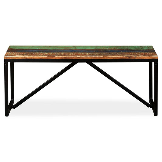 Bench Solid Reclaimed Wood 110x35x45 cm Bench Solid Reclaimed Wood 110x35x45 cm