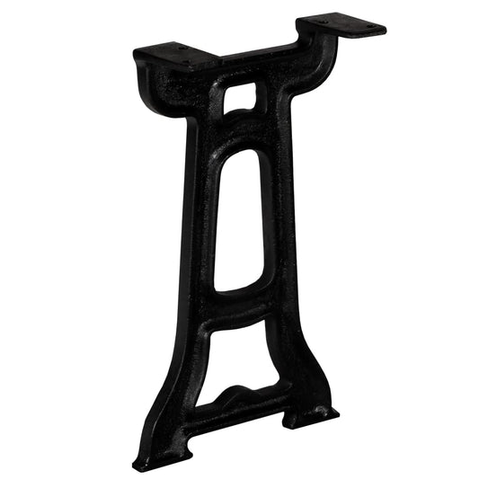 Bench Leg | Set of 2 | Black | Solid Cast Iron | 25 x 41 cm | Durable Bench Leg | Set of 2 | Black | Solid Cast Iron | 25 x 41 cm | Durable