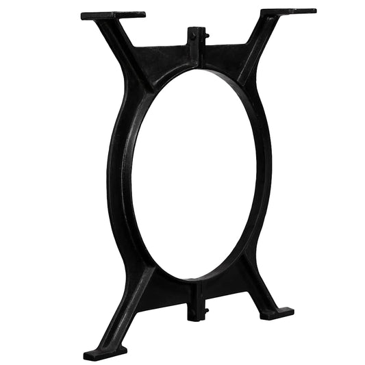 Dining Table Leg | Set of 2 | Black | Solid cast iron | Medium | Durable Dining Table Leg | Set of 2 | Black | Solid cast iron | Medium | Durable