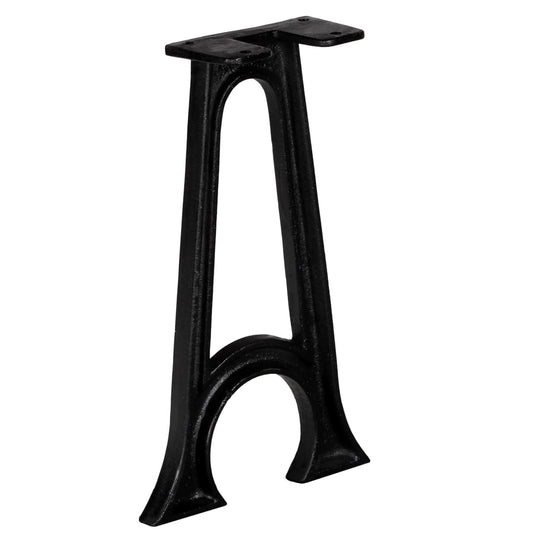 Bench Leg | Set of 2 | Black | Cast iron | Medium | Durable Bench Leg | Set of 2 | Black | Cast iron | Medium | Durable