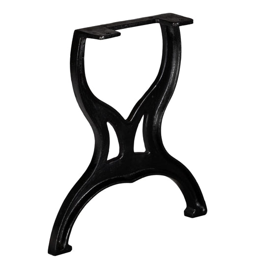 Bench Leg | Set of 2 | Black | Cast iron | 37x42x23 cm Bench Leg | Set of 2 | Black | Cast iron | 37x42x23 cm