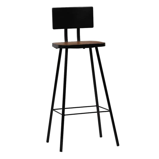 Bar Chairs 2 pcs Solid Reclaimed Wood Bar Chairs 2 pcs Solid Reclaimed Wood