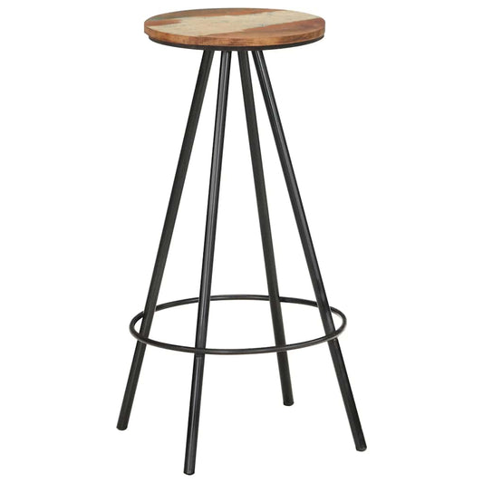 Bar Stool | Set of 4 | Varied | Reclaimed Wood | Standard | Industrial Bar Stool | Set of 4 | Varied | Reclaimed Wood | Standard | Industrial