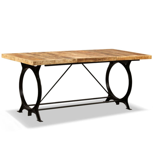 Dining Table Solid Rough Mango Wood 180 cm Dining Table Solid Rough Mango Wood 180 cm