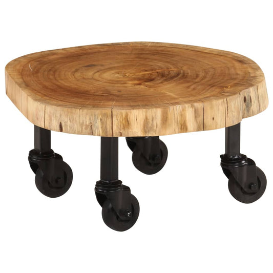 Coffee Table Solid Acacia Wood 60x55x25 cm Coffee Table Solid Acacia Wood 60x55x25 cm