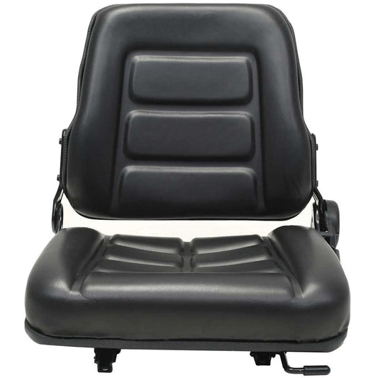 142318 vidaXL Forklift & Tractor Seat with Adjustable Backrest Black 142318 vidaXL Forklift & Tractor Seat with Adjustable Backrest Black