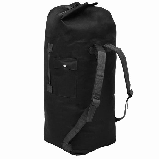 Army-Style Duffel Bag 85 L Black Army-Style Duffel Bag 85 L Black