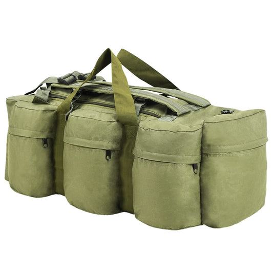 3-in-1 Army-Style Duffel Bag 45 L Olive Green 3-in-1 Army-Style Duffel Bag 45 L Olive Green