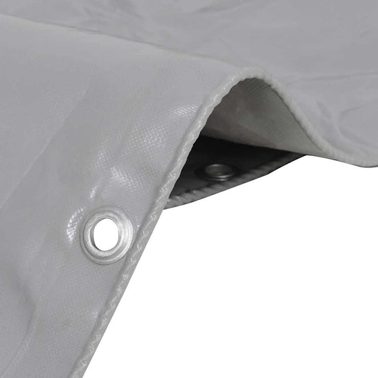 Tarpaulins Grey 3 x 4 m Canvas with PVC Coating Tarpaulins Grey 3 x 4 m Canvas with PVC Coating