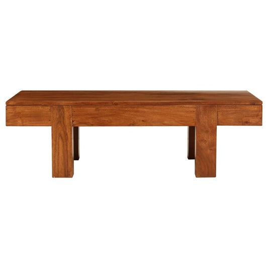 Coffee Table | Honey | Solid Acacia wood | 100 x 50 x 30 cm | Durable Coffee Table | Honey | Solid Acacia wood | 100 x 50 x 30 cm | Durable