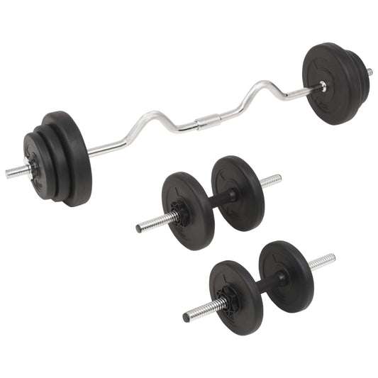 Barbell and Dumbbell Set 30 kg Barbell and Dumbbell Set 30 kg