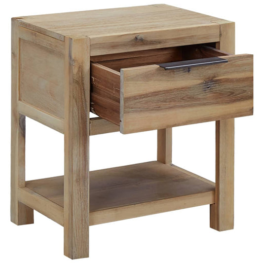 Nightstand with Drawer 40x30x48 cm Solid Acacia Wood Nightstand with Drawer 40x30x48 cm Solid Acacia Wood