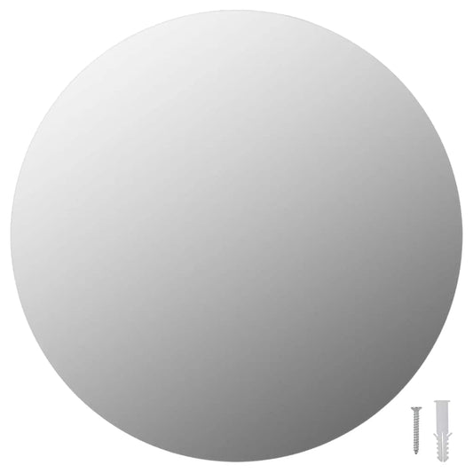 Wall Mirror 40 cm Round Glass Wall Mirror 40 cm Round Glass