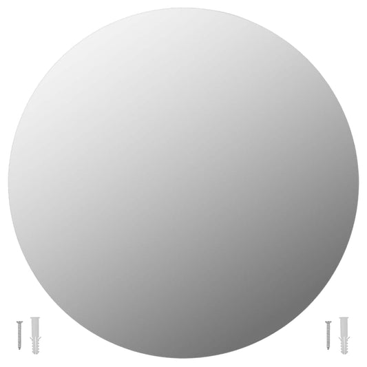 Wall Mirror 50 cm Round Glass Wall Mirror 50 cm Round Glass
