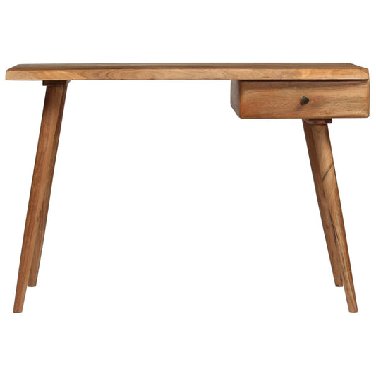 245666 vidaXL Writing Table Solid Acacia Wood 110x50x76 cm 245666 vidaXL Writing Table Solid Acacia Wood 110x50x76 cm