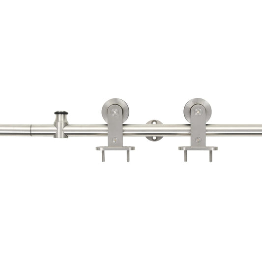 142825 vidaXL Sliding Door Hardware Kit 183 cm Stainless Steel Silver 142825 vidaXL Sliding Door Hardware Kit 183 cm Stainless Steel Silver
