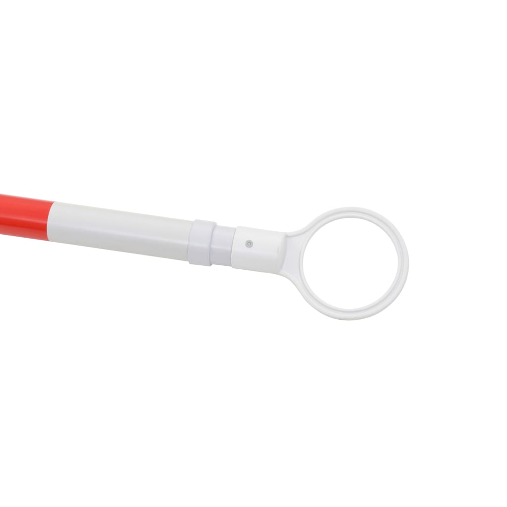Retractable Traffic Cone Bars 2 pcs Plastic 116-197 cm