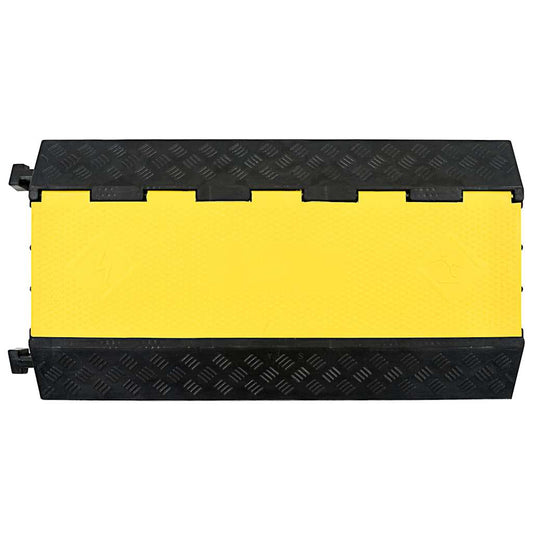 142836 vidaXL Cable Protector Ramp 3 Channels Rubber 93 cm 142836 vidaXL Cable Protector Ramp 3 Channels Rubber 93 cm