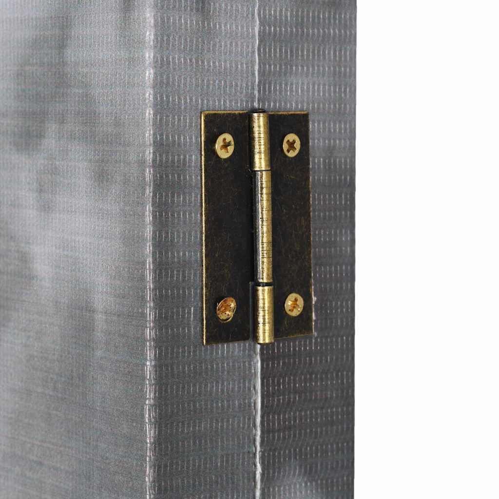 Folding Room Divider 228x170 cm London Bus Black and White