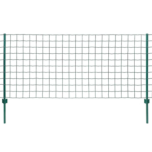 142816 vidaXL Euro Fence Steel 20x1,2 m Green 142816 vidaXL Euro Fence Steel 20x1,2 m Green