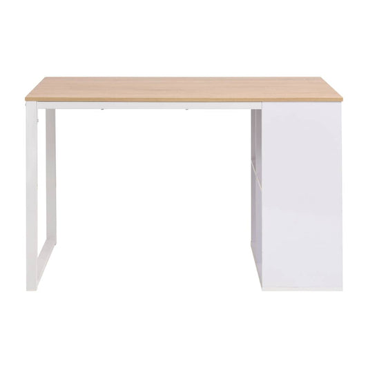 245720 vidaXL Writing Desk 120x60x75 cm Oak and White 245720 vidaXL Writing Desk 120x60x75 cm Oak and White