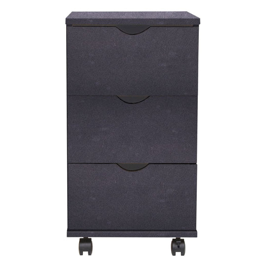 Drawer Unit | Black | Engineered wood, plastic | Medium | Rollable Drawer Unit | Black | Engineered wood, plastic | Medium | Rollable