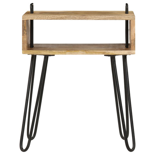 Bedside Table Solid Mango Wood 40x34x47 cm Bedside Table Solid Mango Wood 40x34x47 cm
