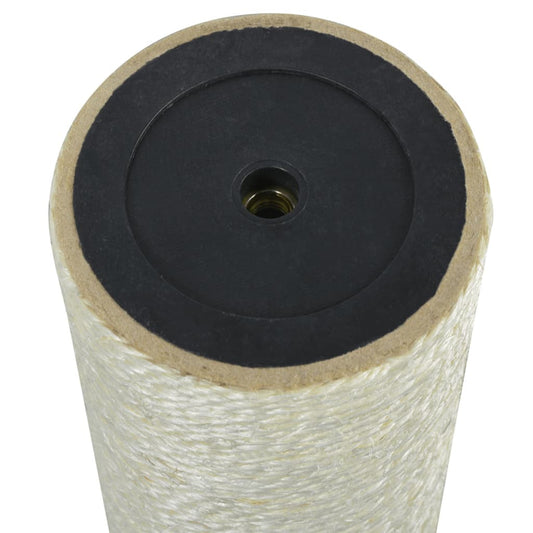 Cat Scratching Post 8x25 cm 8 mm Beige Cat Scratching Post 8x25 cm 8 mm Beige