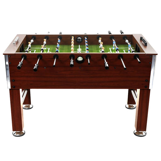 91439 vidaXL Football Table Steel 60 kg 140x74,5x87,5 cm Brown 91439 vidaXL Football Table Steel 60 kg 140x74,5x87,5 cm Brown