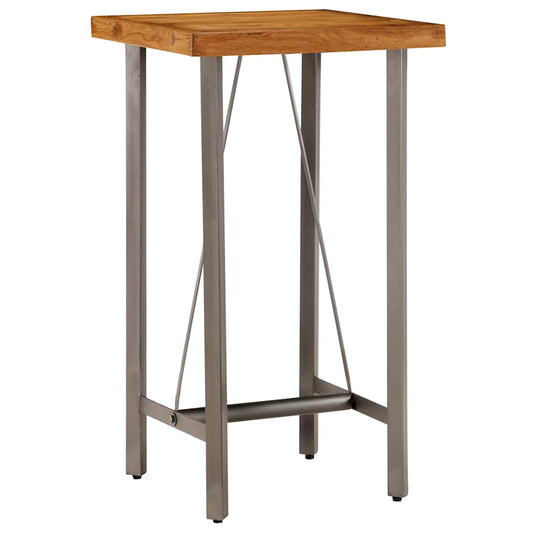 245803 vidaXL Bar Table Solid Reclaimed Teak 60x60x107 cm 245803 vidaXL Bar Table Solid Reclaimed Teak 60x60x107 cm