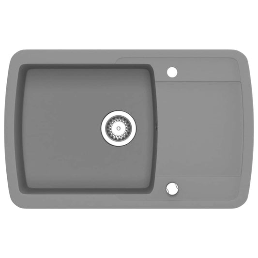 Granite Kitchen Sink Single Basin Grey Granite Kitchen Sink Single Basin Grey