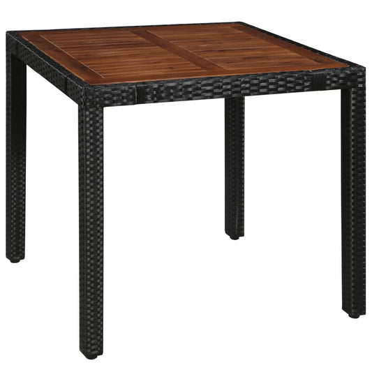 Dining Set | Black and Brown Dining Set | Black and Brown