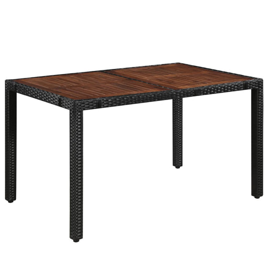 Dining Set | Brown and Black Dining Set | Brown and Black