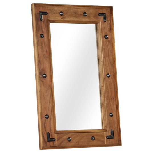 246308 vidaXL Mirror Solid Acacia Wood 50x80 cm 246308 vidaXL Mirror Solid Acacia Wood 50x80 cm