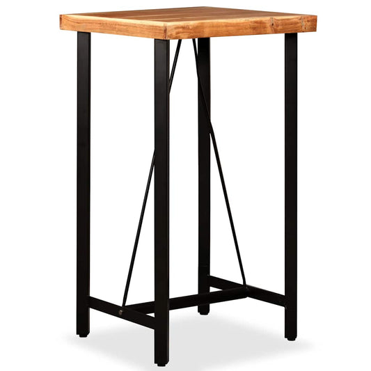 Bar Set 3 Pieces Solid Acacia and Reclaimed Wood Bar Set 3 Pieces Solid Acacia and Reclaimed Wood