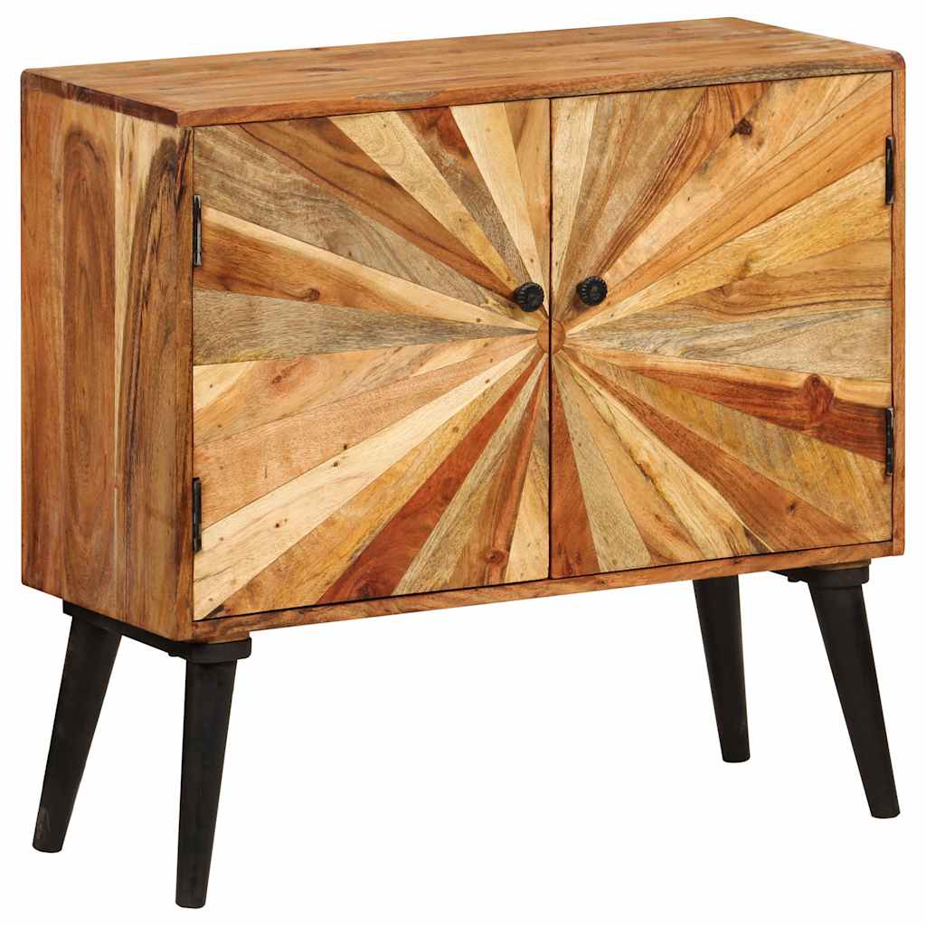 246166 vidaXL Sideboard Solid Mango Wood 85x30x75 cm